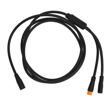 Imagem de RiToEasysports Cabo, Atualização Universal 1t2 y Divisor Motor para Exibir Medidor Conectar Cabo de Extensão para Bicicleta Elétrica