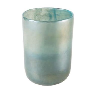 Imagem de YYBOES Vaso de vidro para flores, vaso de vidro gradiente americano, arranjo de flores para sala de estar e quarto, criativo retrô para casa, vaso de flores artificiais, decoração de casa