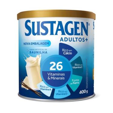 Imagem de Sustagen adulto - baunilha - 400g, 400g, Baunilha