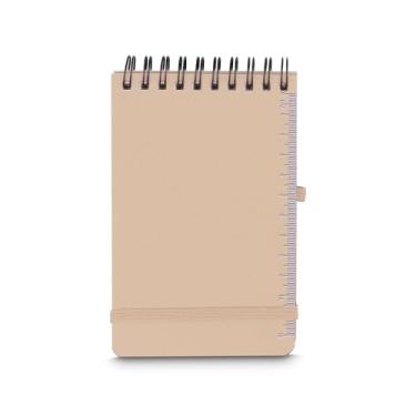 Imagem de Planner Executivo com Capa em PU, 90 Folhas Premium, Organizador Diário com Seções para Prioridades, Agenda e Refeições (Mini caderno Bege)