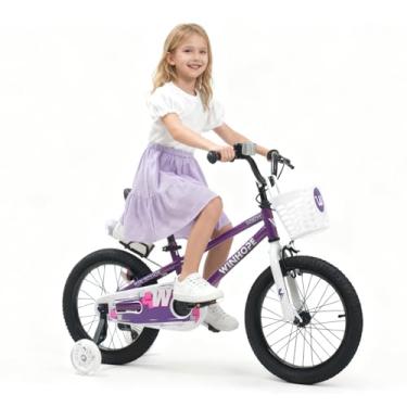 Imagem de WinHope Kids Bike, 12 Inch Toddler Bicycle with Removable Training Wheels and Dual Brakes, Children Bike for Beginner with Adjustable Seat and Headlebar for 2-4 Years Boys Girls, Multiple Colors