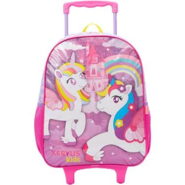 Imagem de Mochila Infantil com Rodinha Unicornio GR - Xeryus