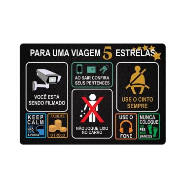 Imagem de Adesivo Vinil Sem Resina Para Uma Viagem 5 Estrelas Colorido