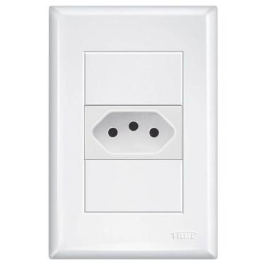 Imagem de Tomada 2p+t 20a 250 Volts Com Placa 4x2 Evidence - 10238884 - Fame Tomada 2p+t 20a Com Placa 4x2 Evide - 10238884 - Fame