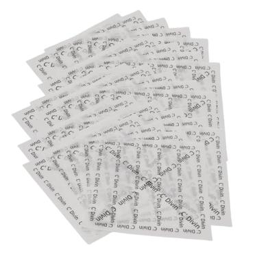 Imagem de Jiawu de Embrulho de Sanduíche à Prova de Alta Temperatura à Prova de Graxa 500 Folhas para Fritar, Adequado para Vários Eventos, Material de Celulose (Letras Brancas)