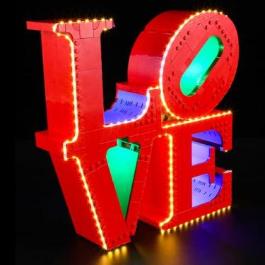 Imagem de Kit de luz LED compatível com Lego Icons, conjunto de correios do Papai Noel, compatível com Lego 31214 (apenas luzes, sem modelos)