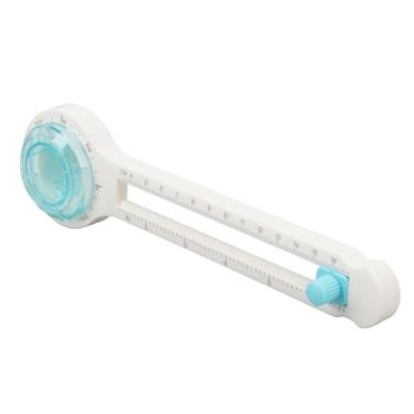 Imagem de Ymiko Cortador de Giratório Manual Com Base Giratória de 360°, Aparador Circular Portátil para Scrapbooking, Confecção de Cartões e Corte de Artesanal Ferramenta Portátil Fácil de Usar