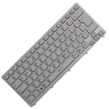 Imagem de Teclado mBook para Sony Vaio 148755661 148755751 Branco