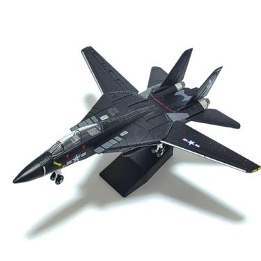 Imagem de Miniatura Avião F-14 Tomcat Fighter 172 Militar Colecionável Preto