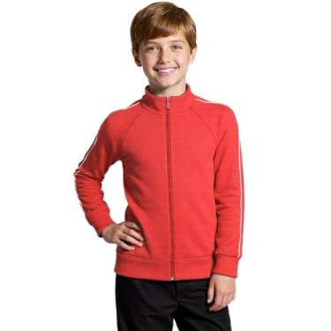 Imagem de Blusa Helanca Infantil Vermelho Tamanho 02