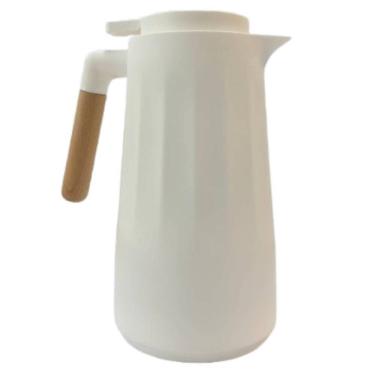 Imagem de Garrafa Termica Utilivita 1 Litro Plastica c/Cabo de Madeira