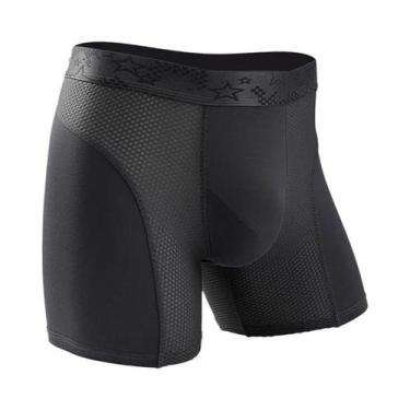 Imagem de Cuecas Boxer Esportivas Masculinas Extra Longas E Respiráveis, Tamanho