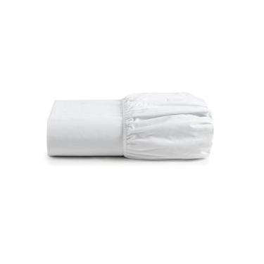 Imagem de Lençol De Elástico Neo Percal 180 Fios King Branco - Camesa NA