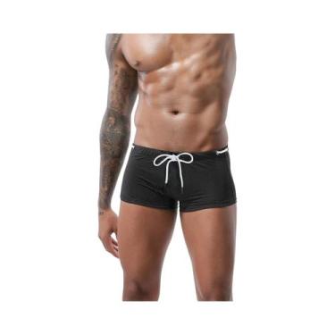 Imagem de Biquíni Sexy Masculino Para Natação, Sunga Boxer Para Praia, Surf E Na