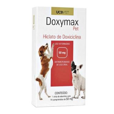 Imagem de Doxymax Pet 50mg Com14 comprimidos UCBVET