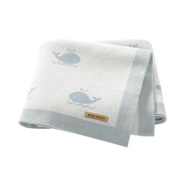 Imagem de Cobertores De Algodão Super Macios Para Bebês Recém-Nascidos Meninos E