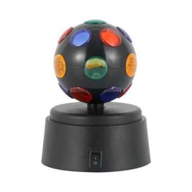 Imagem de Luz De Festa Disco Mini DJ RGB Com Efeitos De Flash, Alimentada Por Ba