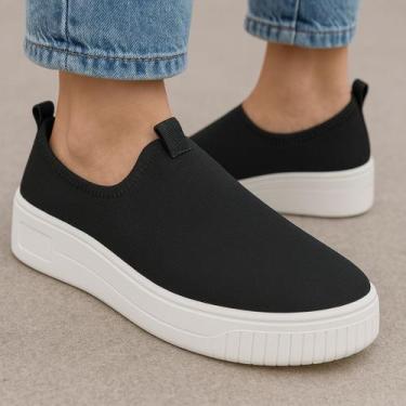 Imagem de Tenis Meia Premium Plataforma 34 Ao 39 Esportivo Casual Olimp Oferta R