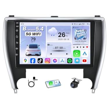 Imagem de Rádio de carro para Toyota Camry 2015 2016 2017: 4Core 32G