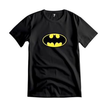 Imagem de Camiseta Logo Batman DC Malha 100% Algodão Premium - DC Comics, GG