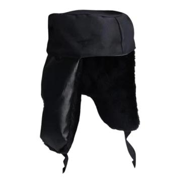 Imagem de Milageto Forro de capacete de inverno, proteção para a cabeça, agasalho quente com protetores de orelha para construção, snowboard, ciclismo, equitação e, Style a