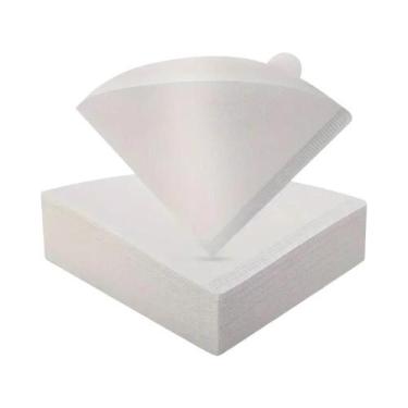 Imagem de Filtro De Café Em Papel Em Forma De V 40/120 PCS Para Cafeteira Manual