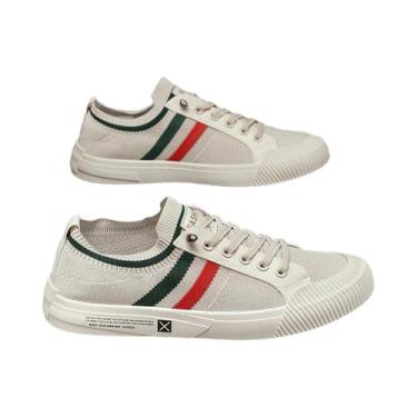 Imagem de Tênis Casuais Masculinos De Grande Tamanho Para Esportes E Deslocament