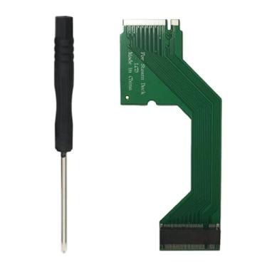 Imagem de Para Steam Deck LCD portátil M.2 NVMe PCIe 4.0 2230 a 2280 SSD cartão de expansão adaptador de disco rígido, placa de expansão modificada 2280 de substituição 2230, para cartão de armazenamento alto