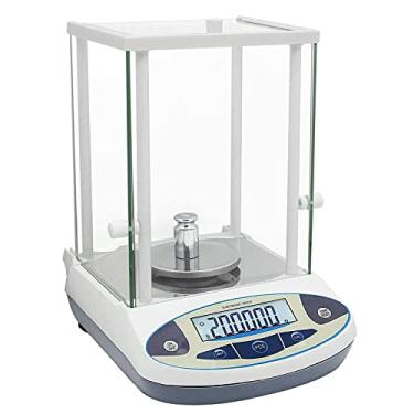 Imagem de Balança eletrônica digital de precisão de 0,001 g com visor LCD com para-brisas (300 g/0,001 g)