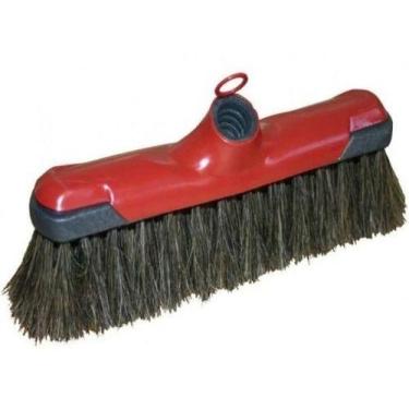 Imagem de Vassoura Crina Cavalo Pelo Animal Sem Cabo - Jardim