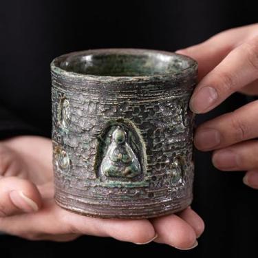 Imagem de Xícara de chá de cerâmica Kung Fu Capacidade 120ml-S3