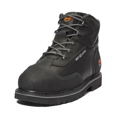 Imagem de Timberland PRO Bota de trabalho masculina interna MetGuard, Preto, 46