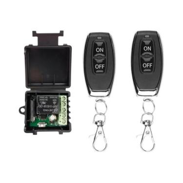 Imagem de Interruptor De Controle Remoto Sem Fio 12V 10A 433Mhz, Receptor E Tran