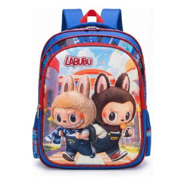 Imagem de Mochila Escolar Infantil Labobo Happy Time Media