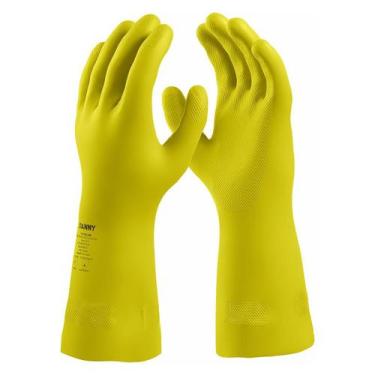 Imagem de Luva Nitrílica Nitrisilver Amarela Danny DA36400AM, M