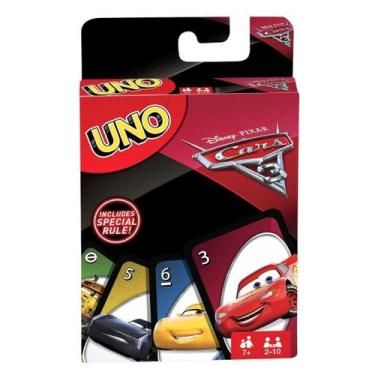 Imagem de Jogo de Cartas UNO Carros 3 - Acelere a Diversão!