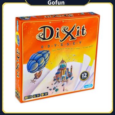 Imagem de Jogo de tabuleiro Dixit Odyssey para festa em família de 3 a 12 jogadores com mais de 8 anos