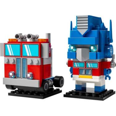 Imagem de LEGO Brickheadz - Optimus Prime Robô e Veículo