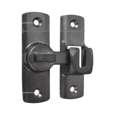 Imagem de Fechadura De Corrente Com Trinco Para Portas Deslizantes De 90/180 Gra