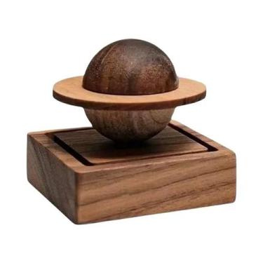 Imagem de Difusor De Óleo Essencial Em Madeira Sólida Para Carro, Casa E Quarto,