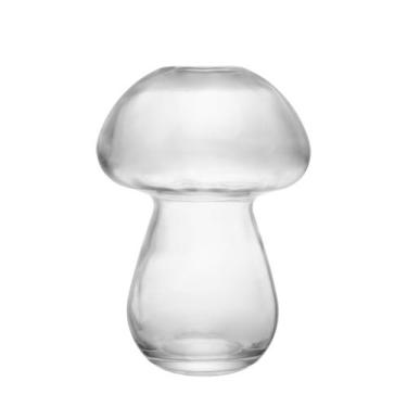 Imagem de Vaso Cogumelo 14cm Vidro Lyor