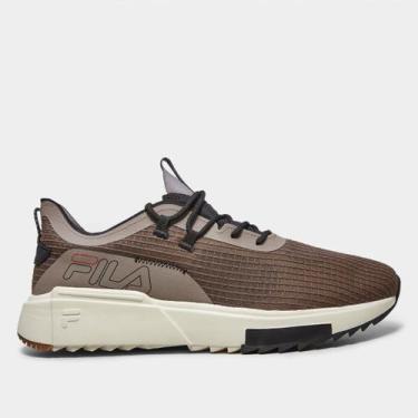 Imagem de Tênis Fila F Virtuous Masculino, Marrom, Preto, 45