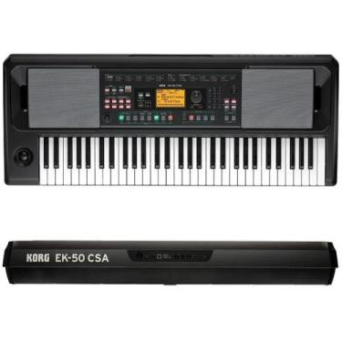 Imagem de Teclado Arranjador korg EK-50 CSA 61 Teclas USB Preto