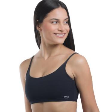 Imagem de Top Alcinha MY Fitness Preto  Marcio May Sports, M, Preto