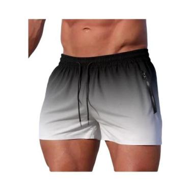 Imagem de Shorts Masculinos De Secagem Rápida Para Atividades Físicas, Corrida E