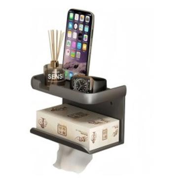 Imagem de Prateleira De Banheiro Em Alumínio - Organização Moderna E Sustentável