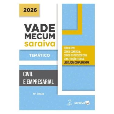 Imagem de Vade Mecum Civil E Empresarial - Temático - 10ª Edição 2026