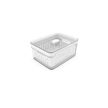 Imagem de Organizador de geladeira com cesto Ou 2,2L Linha Clear Fresh