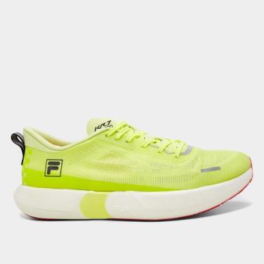 Imagem de Tênis Fila Kr7 Pro Speed Tech Masculino, Verde, Vermelho, 41