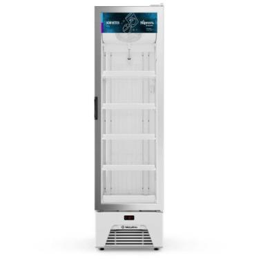 Imagem de Freezer Vertical Slim Frost Free para Sorvetes 337L VF28 Branco Metalf